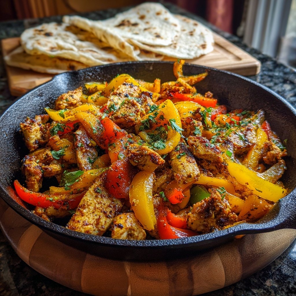 Lemon Pepper Chicken Fajitas