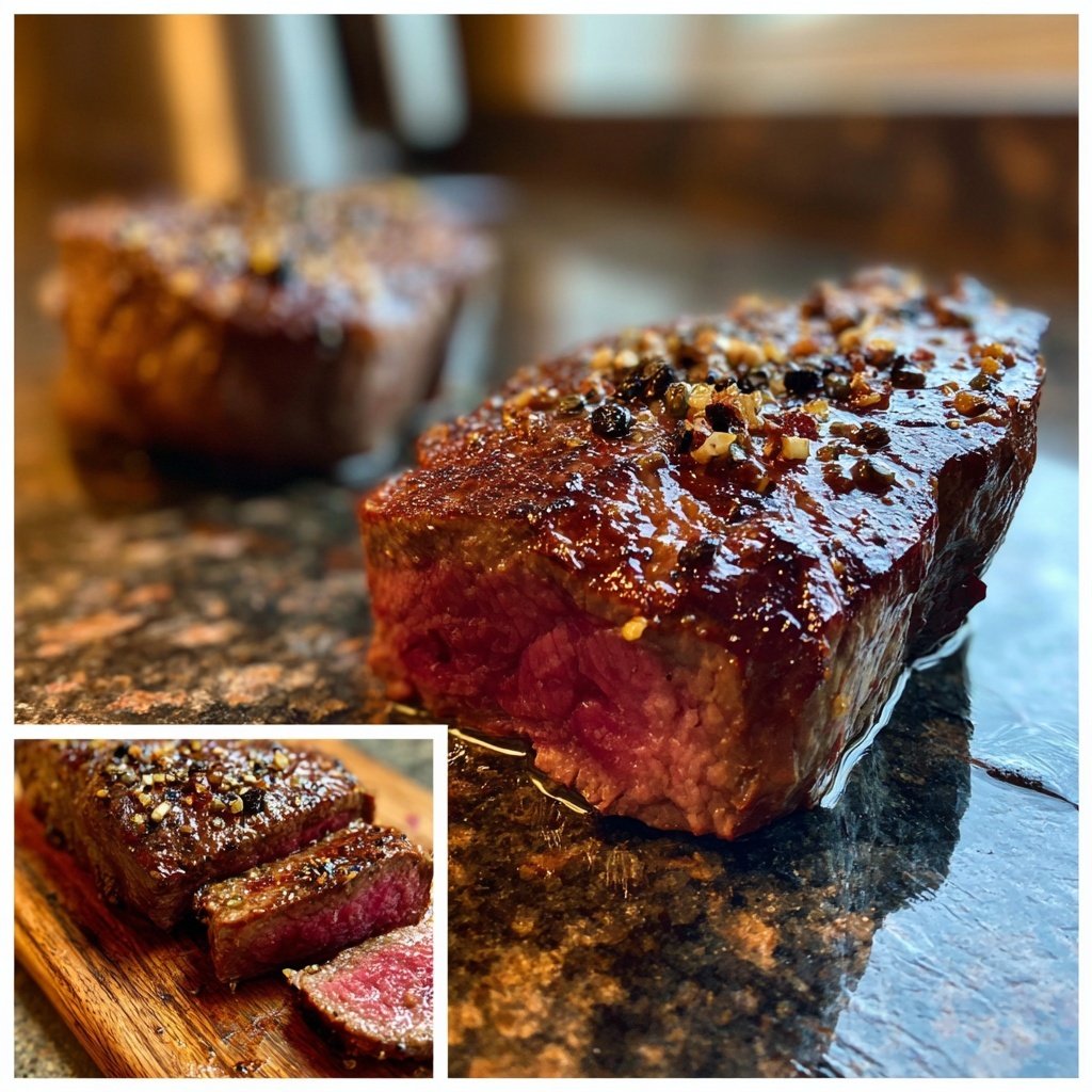 Tender Beef Tenderloin with Peppercorns