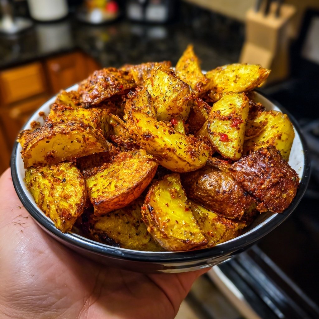 Smoky Steak Cajun Potatoes Spicy