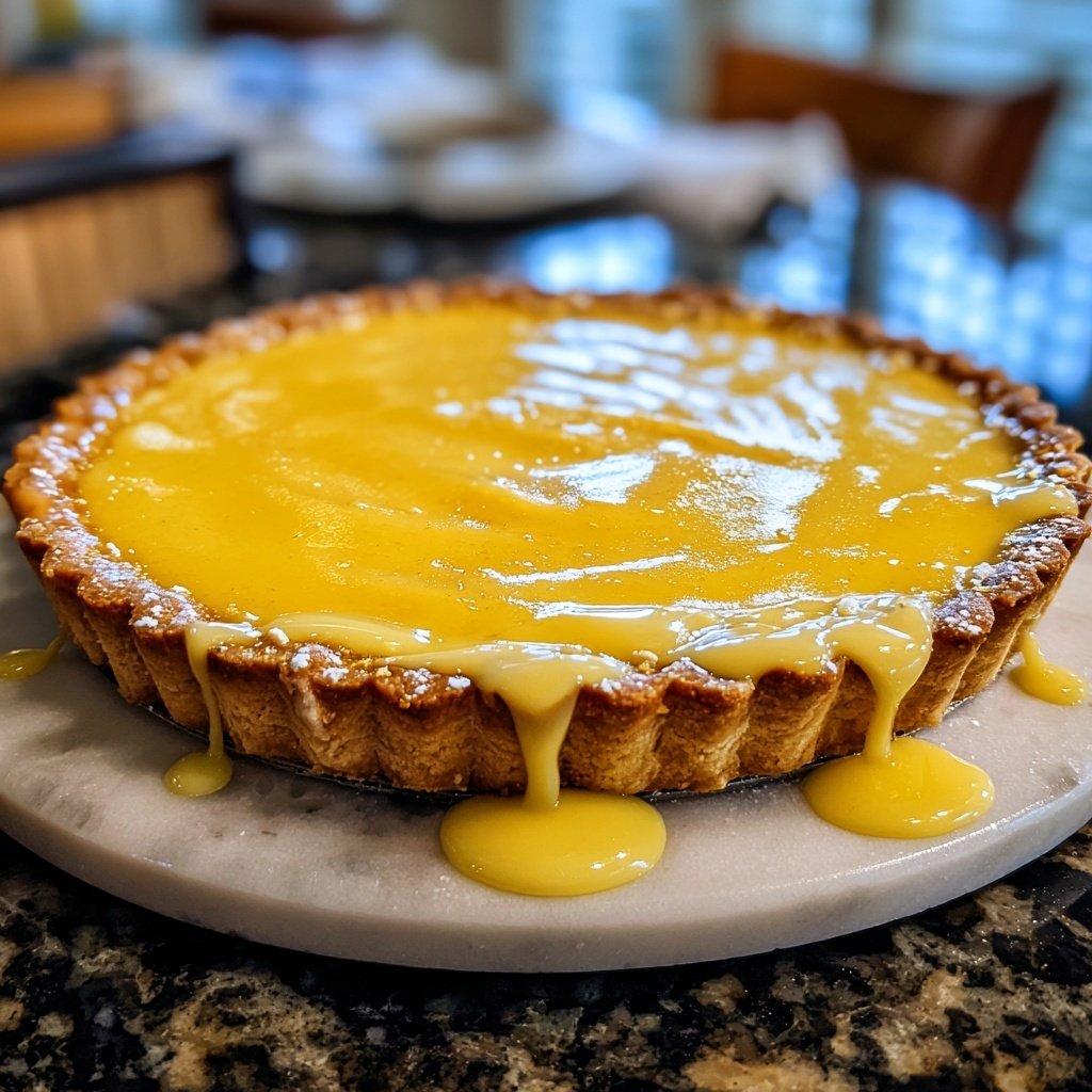 Japanese Yuzu Tart with Cream