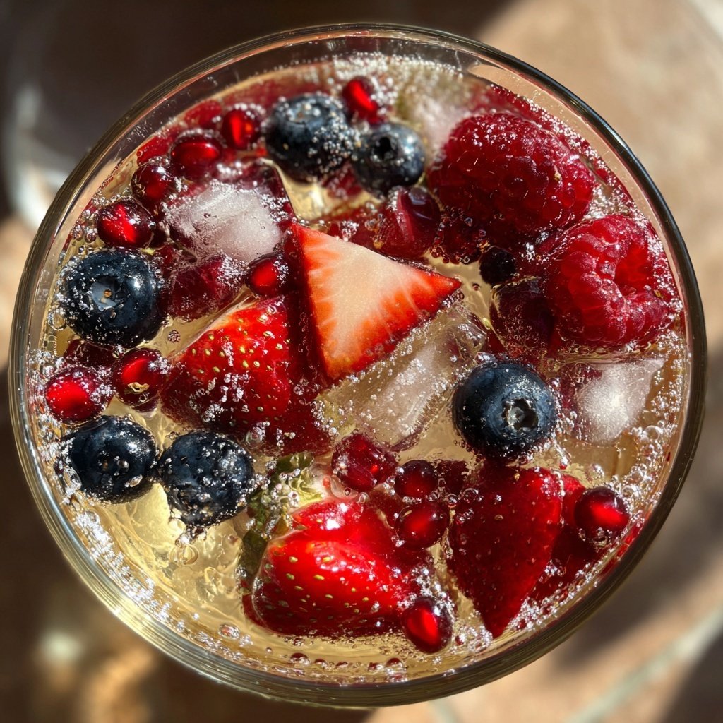 Festive Prosecco Punch Cocktail Recipe