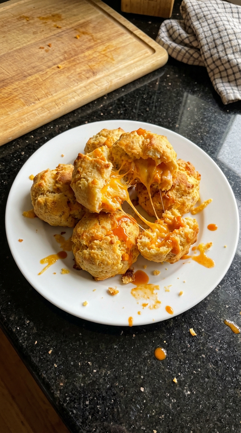 Buffalo Chicken Cheese Bombs