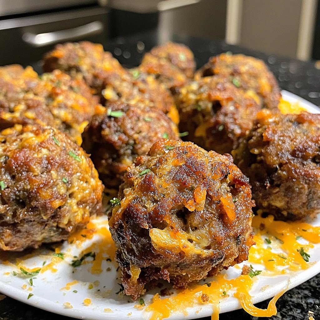 Creole Sausage Balls