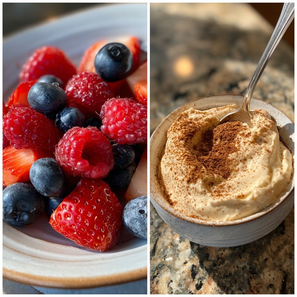 Cinnamon Yogurt Fruit Dip
