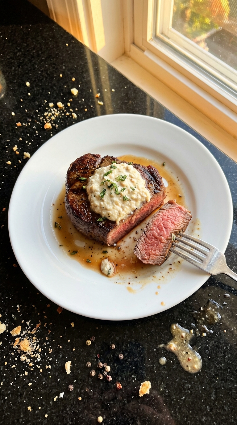 Filet Mignon with Horseradish Cream
