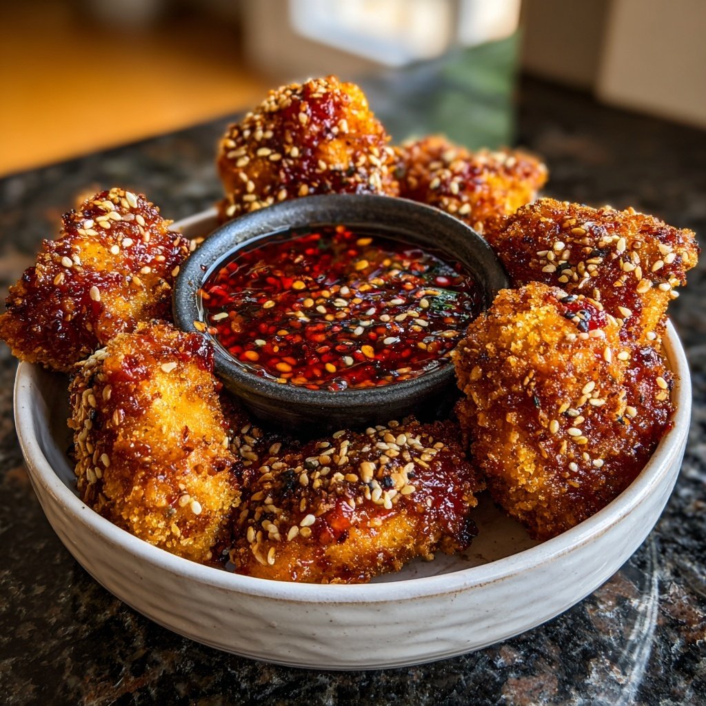 Bang Bang Chicken Nuggets Spicy Hot