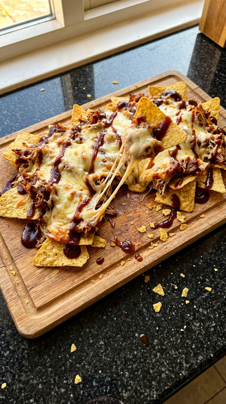 BBQ Pulled Pork Nachos