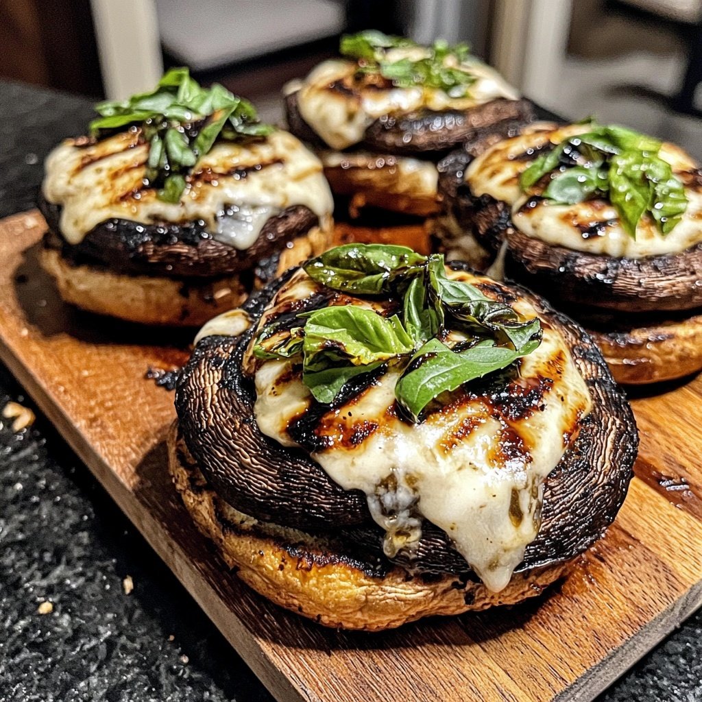 Balsamic Portobello Burgers
