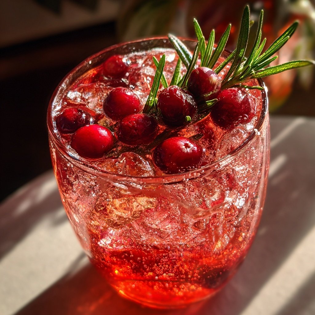 Cranberry Gin Spritz