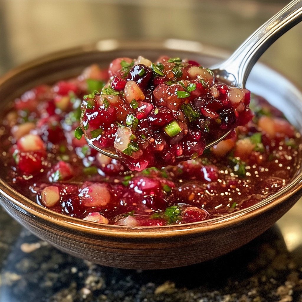 Cranberry Salsa