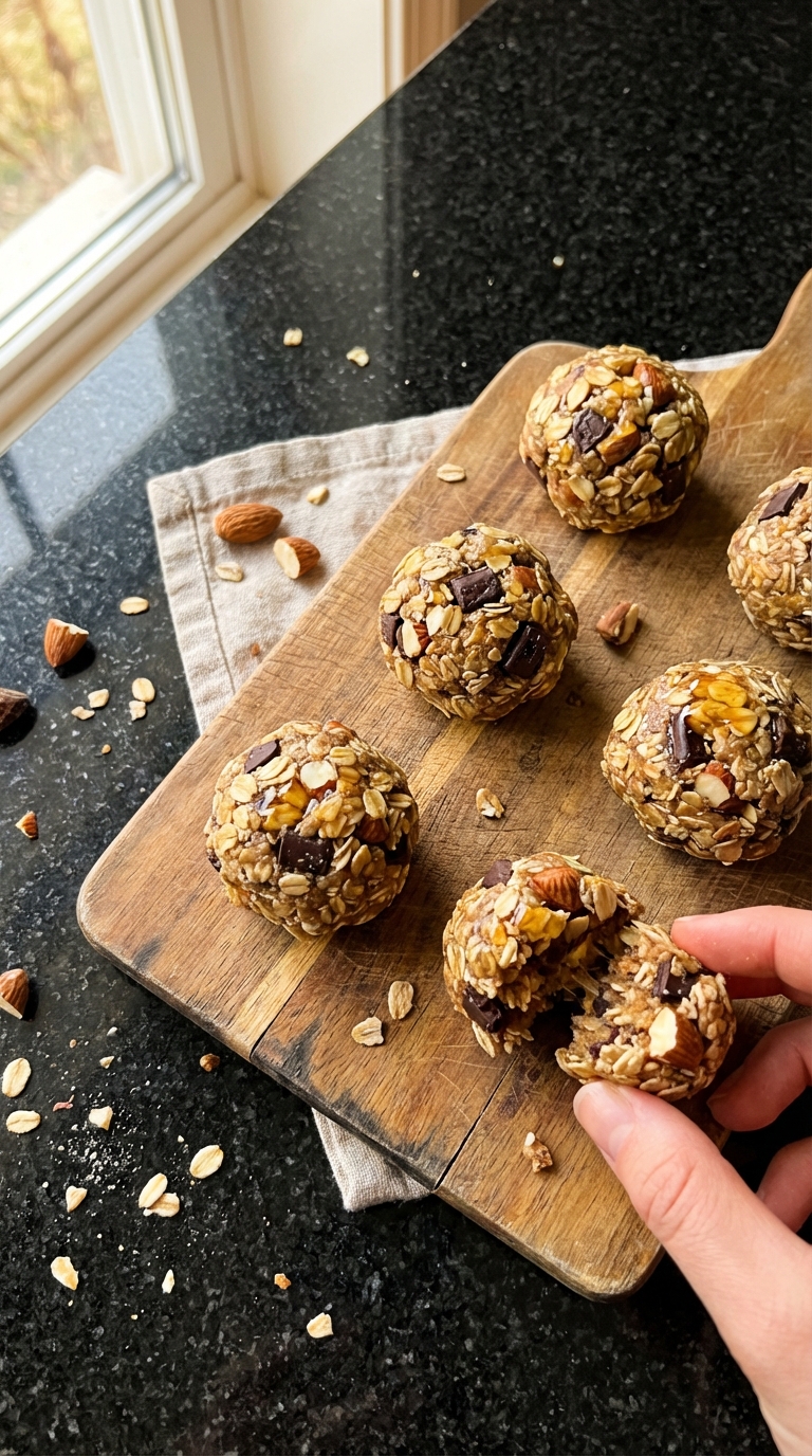 Nutty Trail Mix Energy Bites