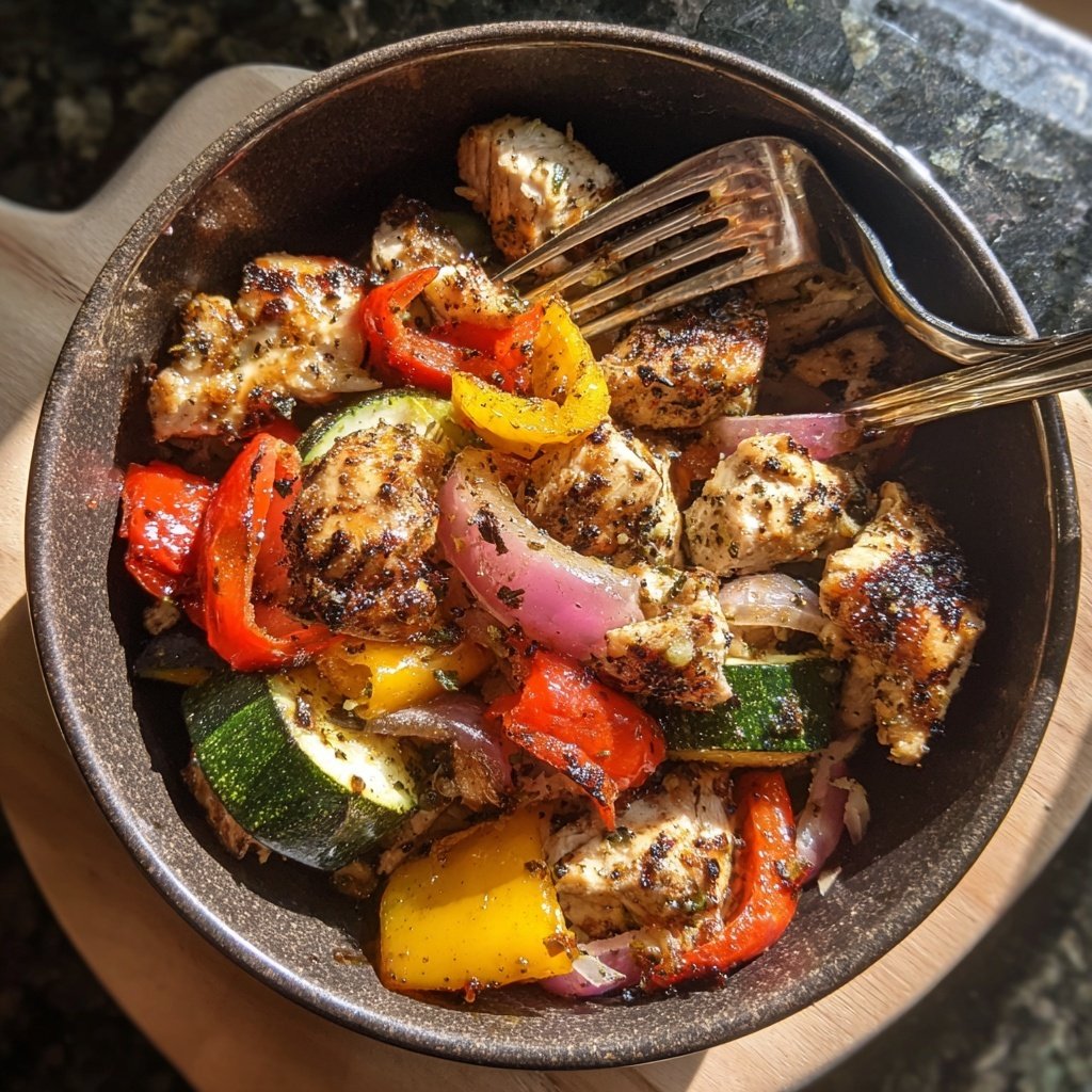 Mediterranean Grilled Chicken Bowl