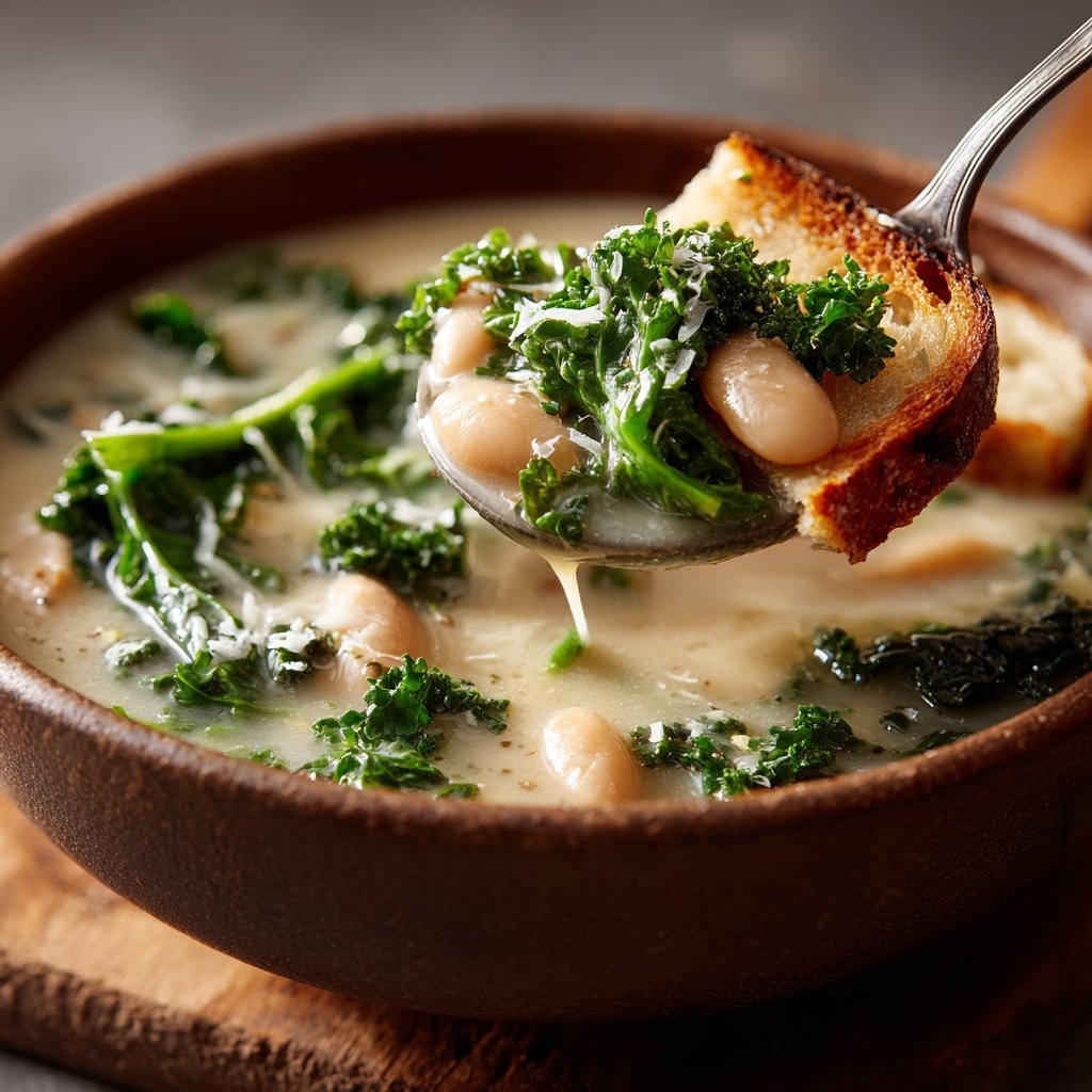 Tuscan White Bean and Kale Soup