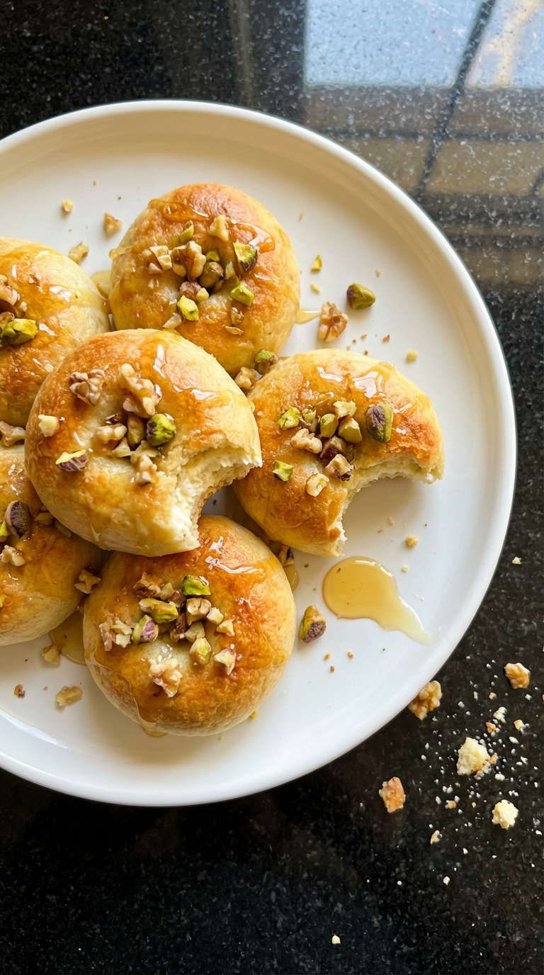 Nutty Greek Yogurt Bagel Bites